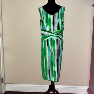Dana Kay abstract print dress